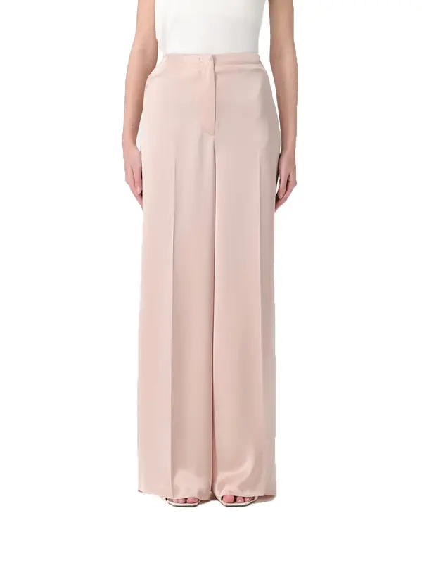 Mid-waist Limoncello Satin Trousers