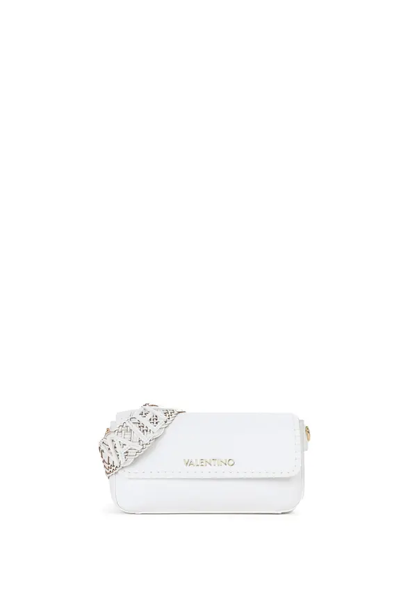 Rectangular Crossbody Bag with Whipstitch Detail