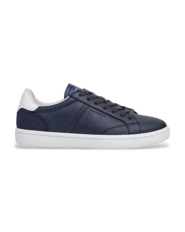 Hackett Bond Break Leather Sneakers