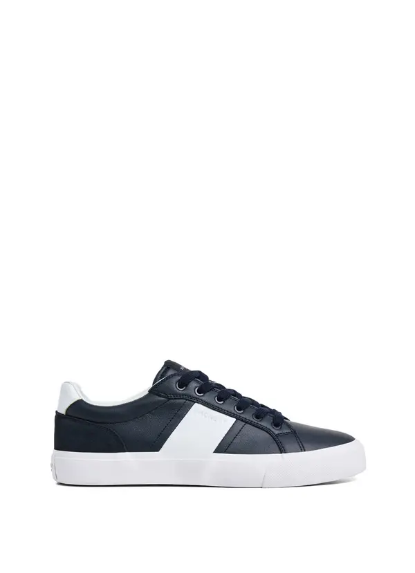 Blake Handle Leather & Suede Sneakers