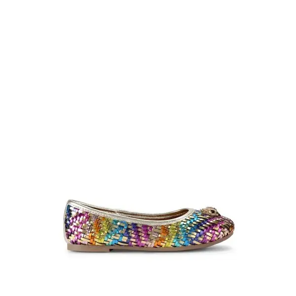 Mini Rainbow Woven Eagle Ballerinas