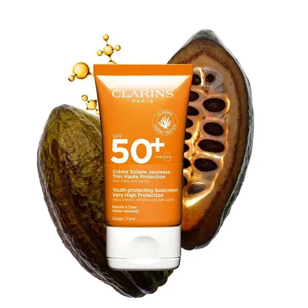 Youth-protecting Sunscreen Face Cream Very High Protection SPF50 Image