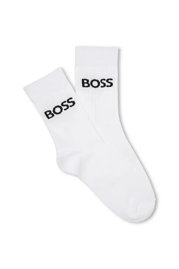 Kids Boys Pack of 5 - Logo Cotton Socks Image