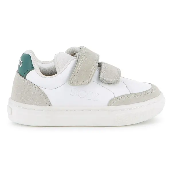 Kids Boys Touch-strap Panelled Sneakers