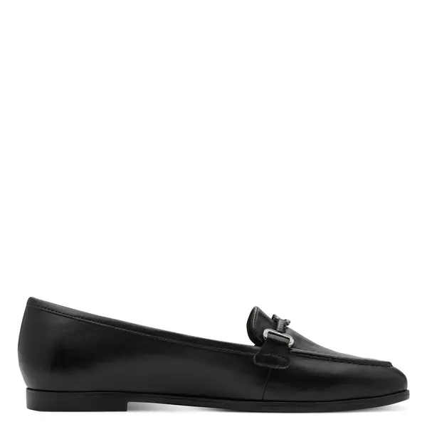 Classic Leather Hardware Loafers