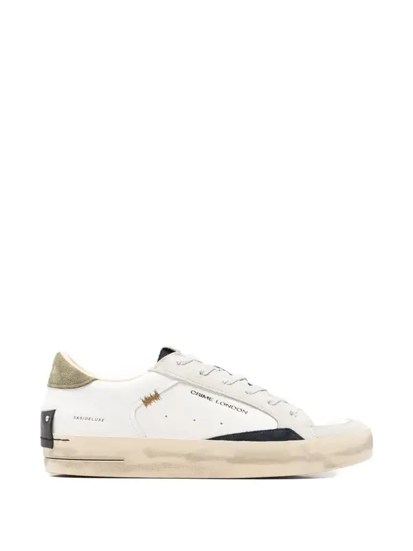 Sk8 Deluxe  Leather Lace-Up Sneakers Image