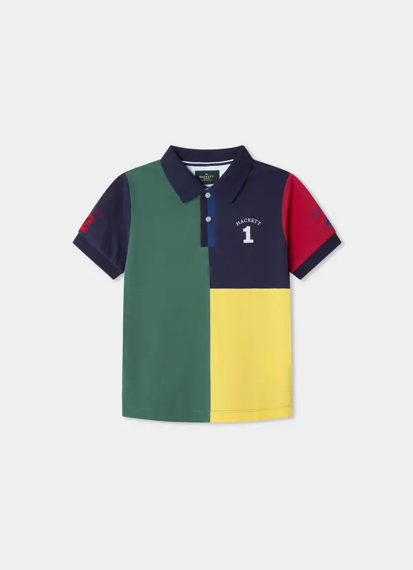  Heritage Multi Panel Short Sleeve Polo