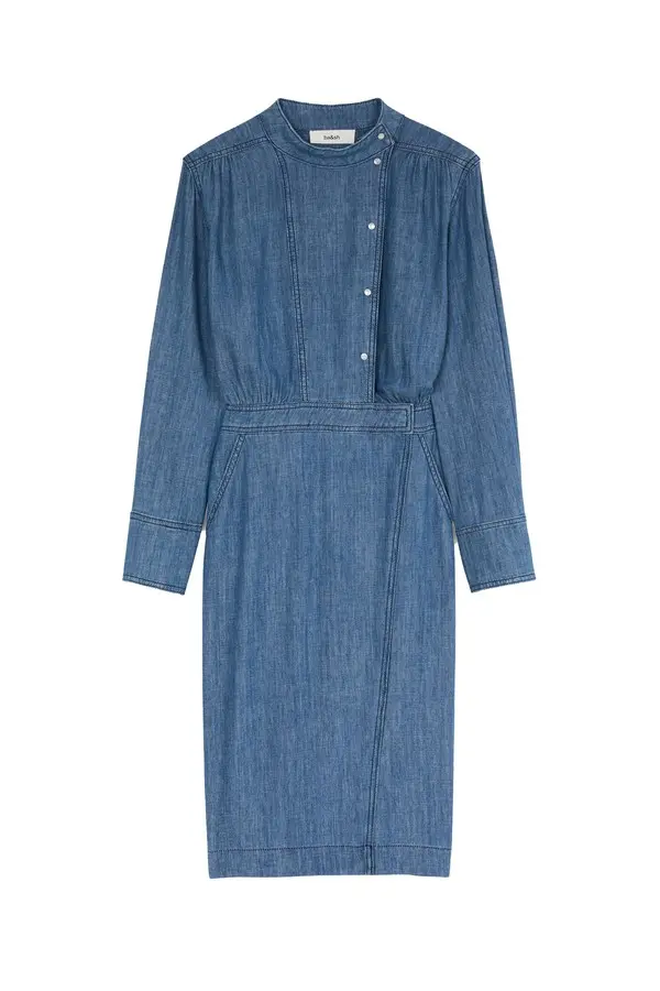 Midi Denim Dress