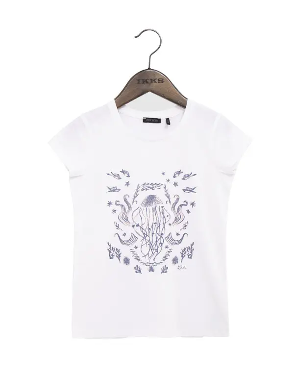  Aquatic Visual Short Sleeve T-shirt