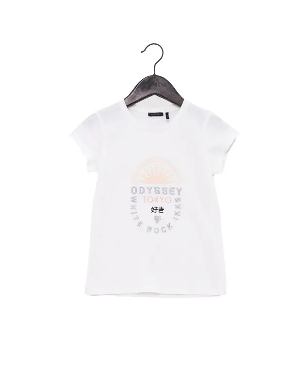  Rainbow Print Short Sleeve T-shirt