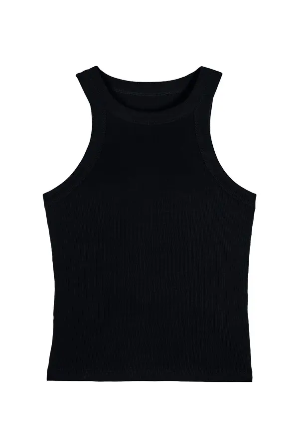 Ribbed Sleeveless Top