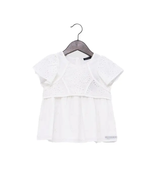  Flutter Sleeves Blouse