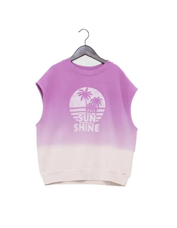  Sleeveless Cotton Sweater