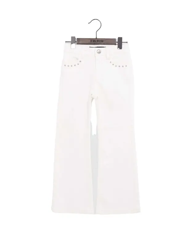  Flared Jeans with Studs