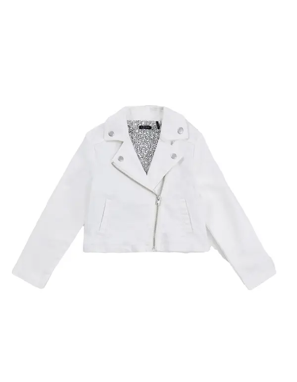  Biker-style Denim Jacket