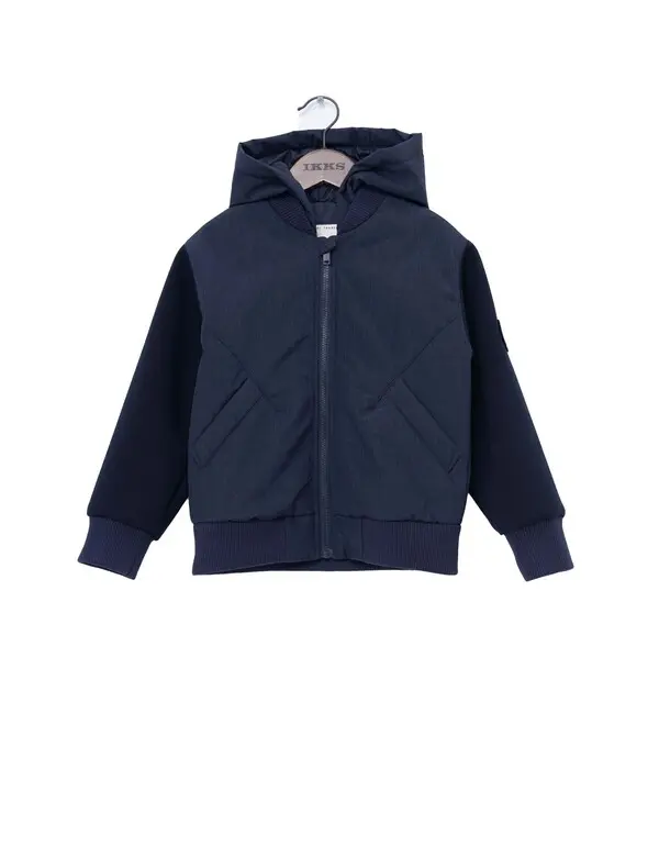  Hooded Bomber Jacket