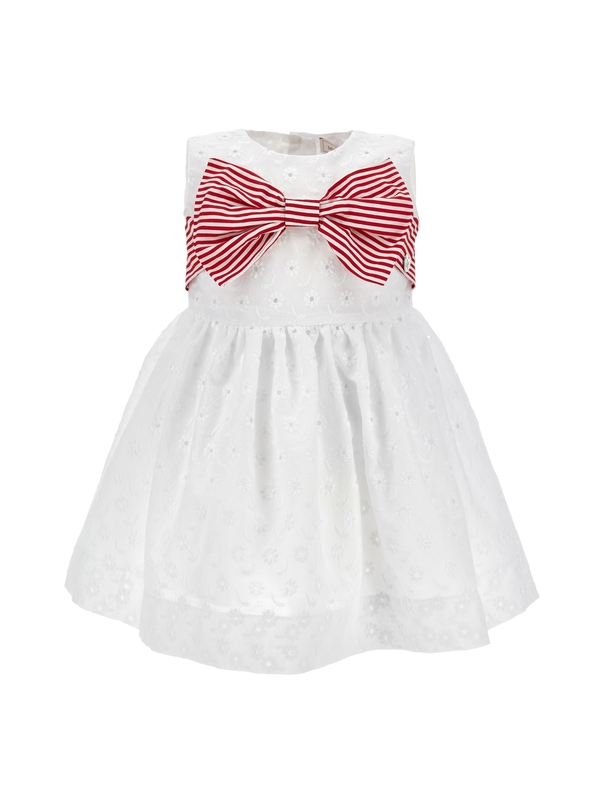  Sangallo Muslin Dress with Maxi Bow
