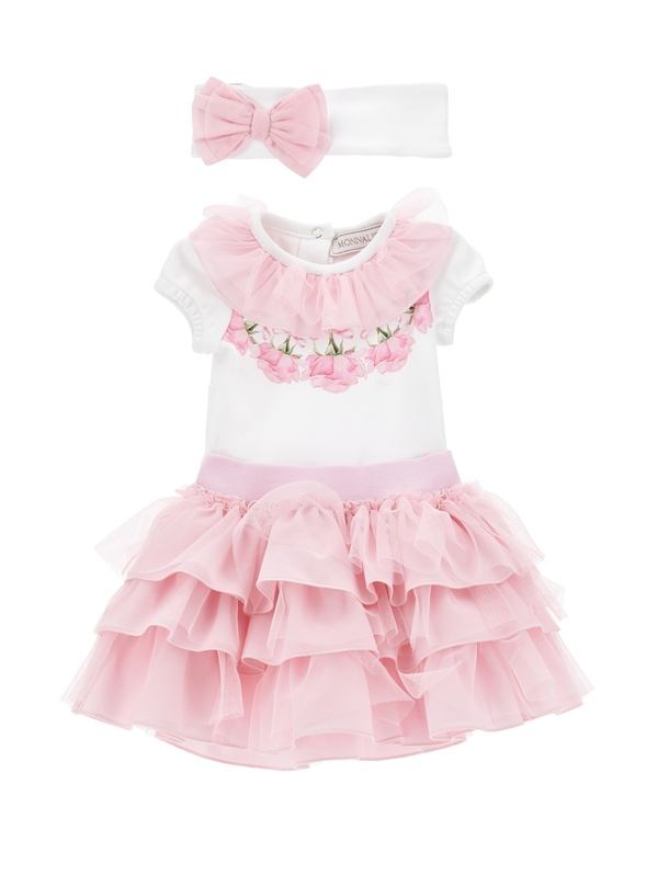  Rose Tulle Skirt Set