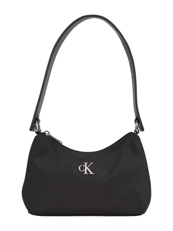 Sleek Nylon Shoulder Bag