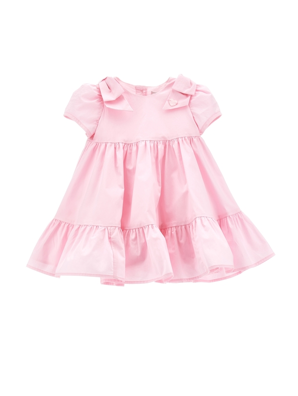  Poplin Dress with Bows