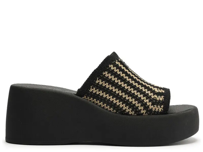 Crochet Flatform Mule