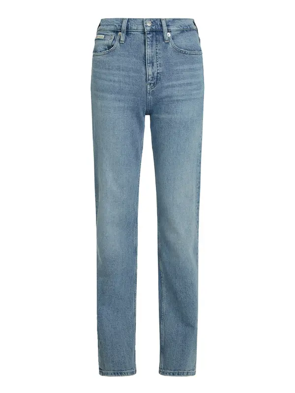 High Rise Straight Jeans