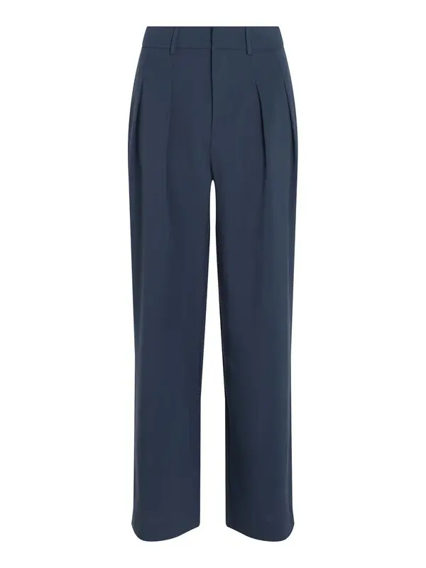 Tailored Low Rise Wide Leg Trousers