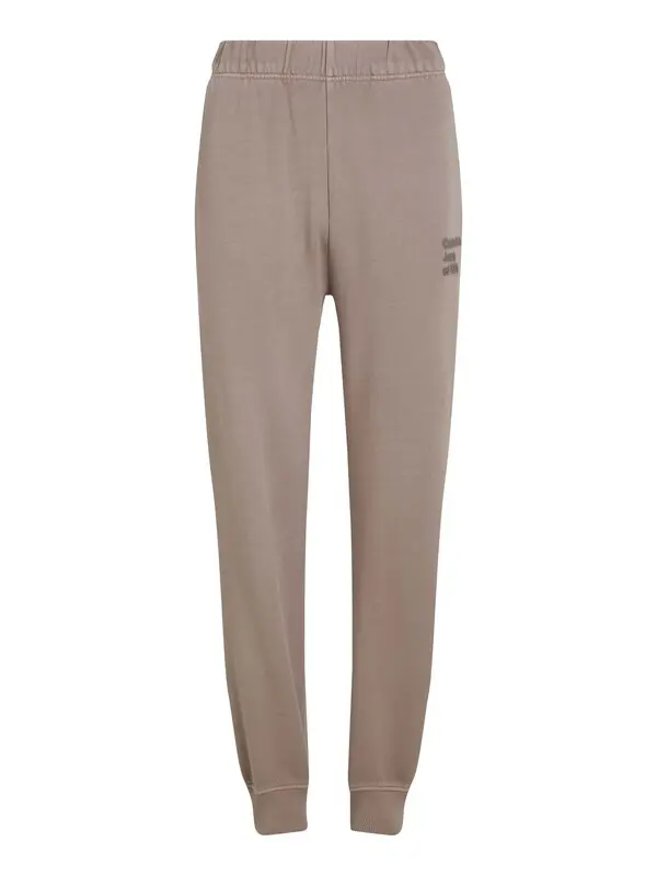 Print Cotton Joggers