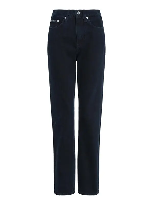 High Rise Straight Jeans