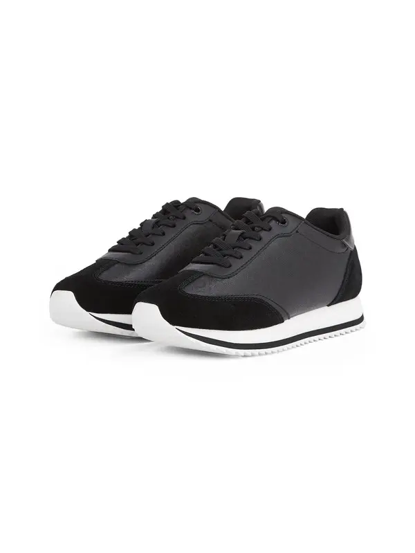  Runner Lace Up Monogram Trainers