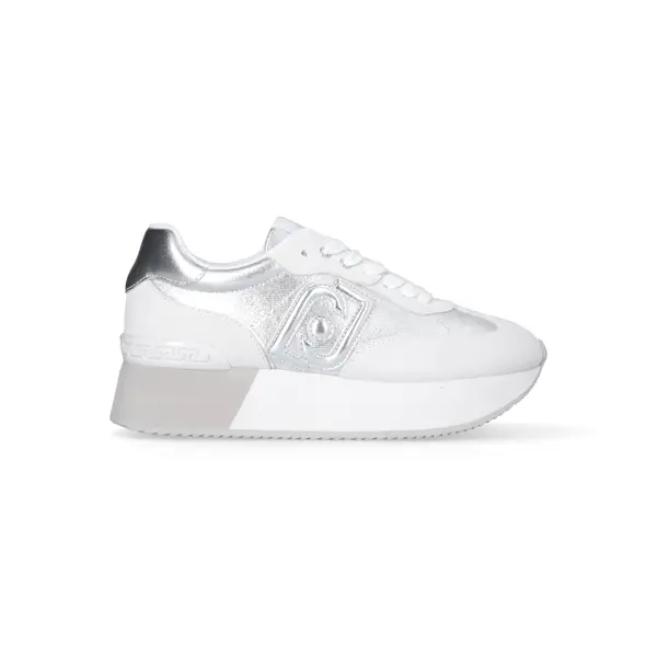 Platform Metallic Accents Sneakers