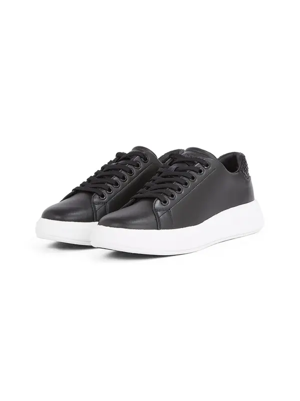  Cupsole Slip On Leather Trainers