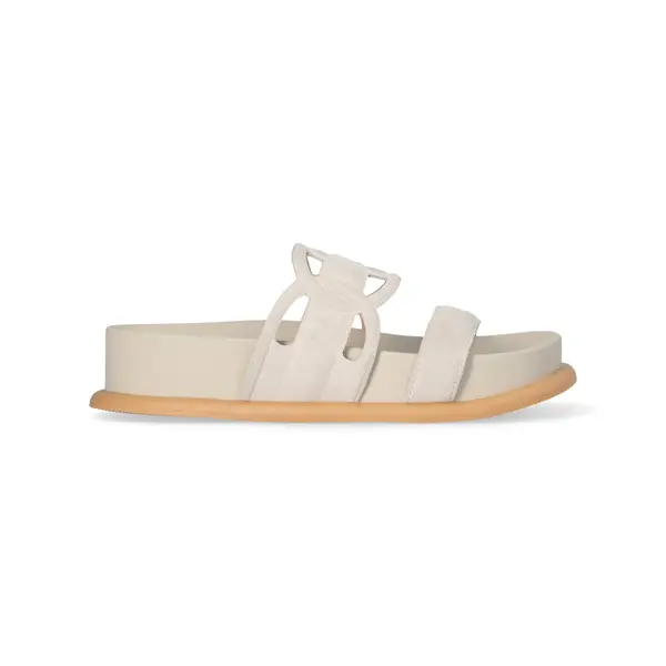 Platform Suede Sandals 