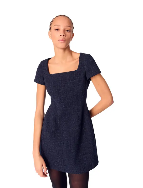Short Tweed Dress