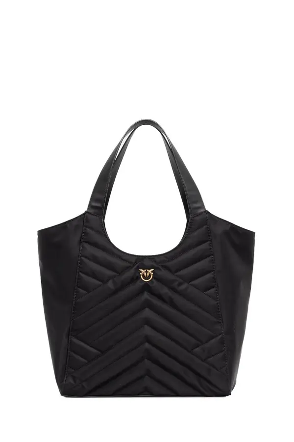 Quilted Leather Tote Bag