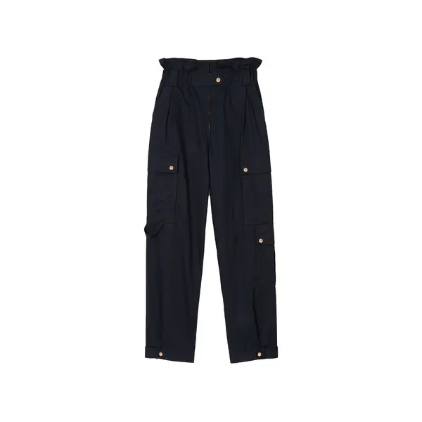 High-rise Cargo Trousers