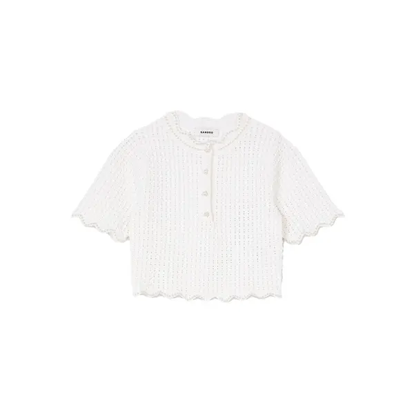 Pearl Beaded Knit Jumper