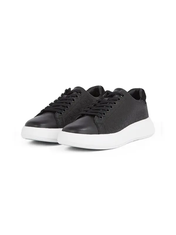  Cupsole Lace Up Monogram Trainers