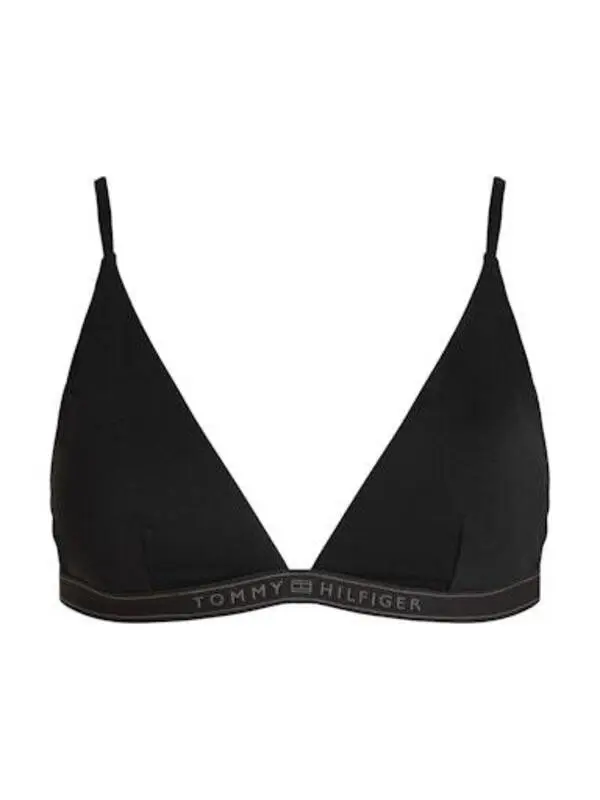 Fixed Triangle Bikini Top With Removable Pads