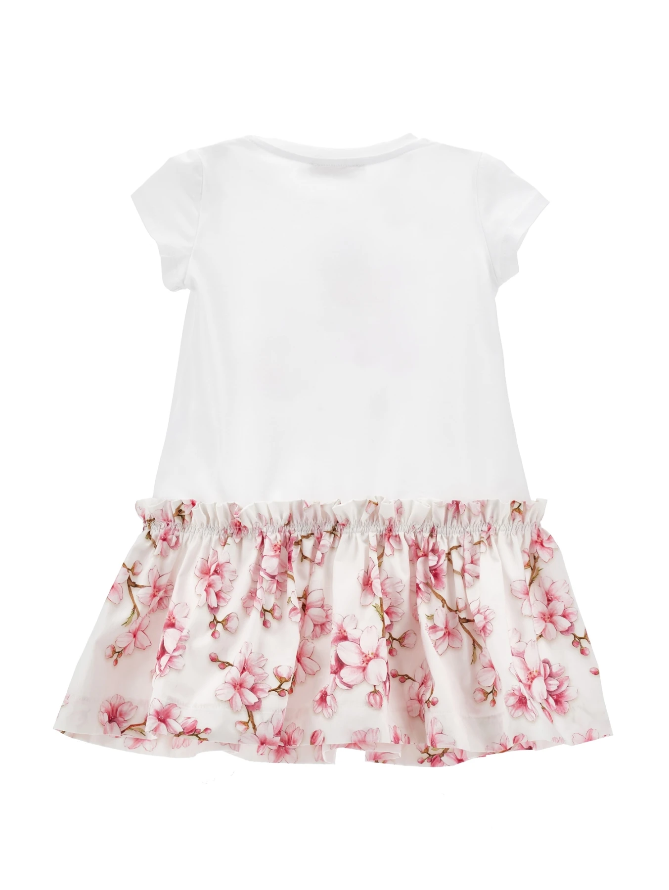  Floral Ruffle Jersey Dress Gallery