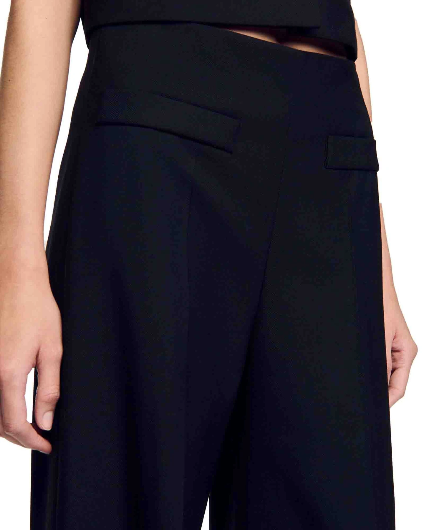 Wide Leg Suit Trousers Gallery