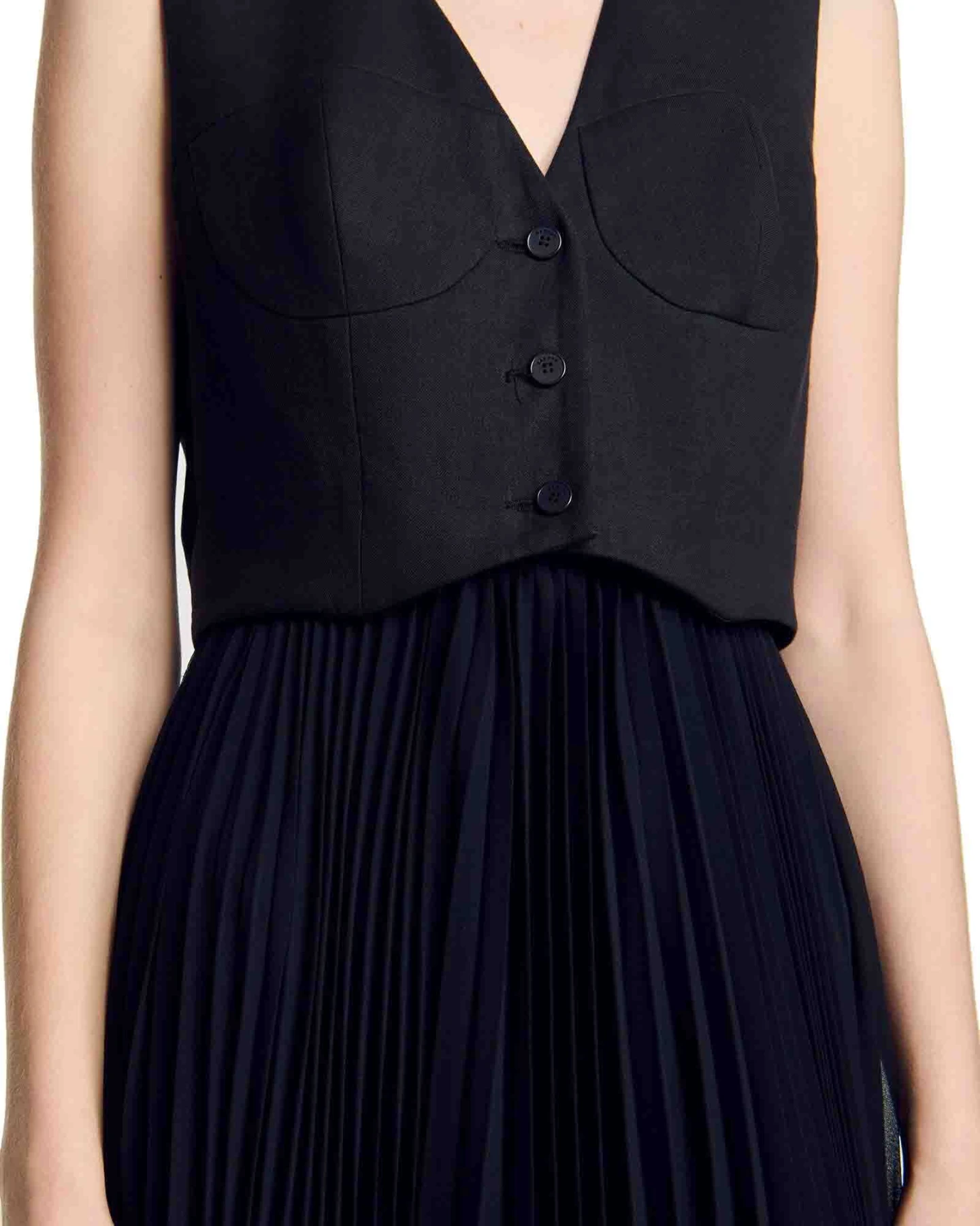 Pleated Maxi Dress Gallery