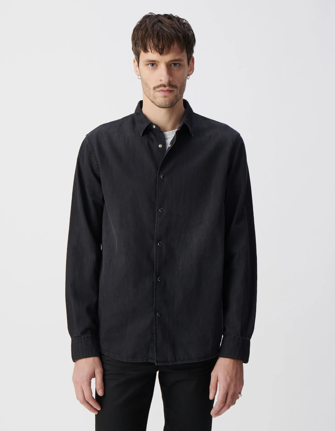  Regular Denim Shirt Gallery