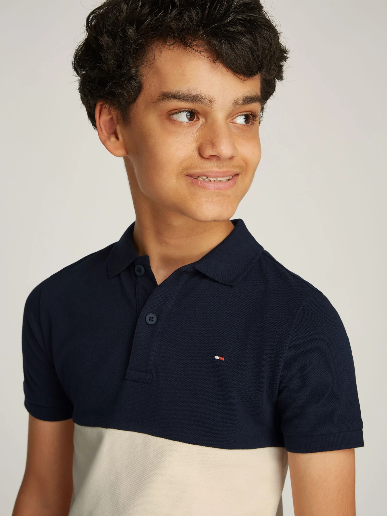 Regular Fit Colourblock Short Sleeve Polo  Gallery