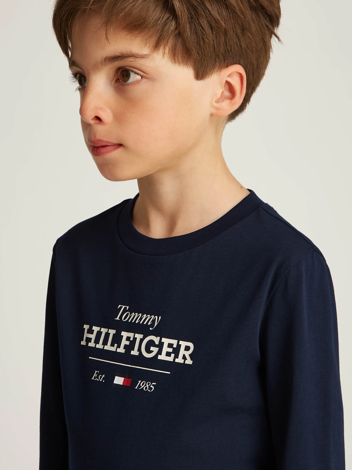 1985 Regular Fit Monotype Long Sleeve T-Shirt Gallery