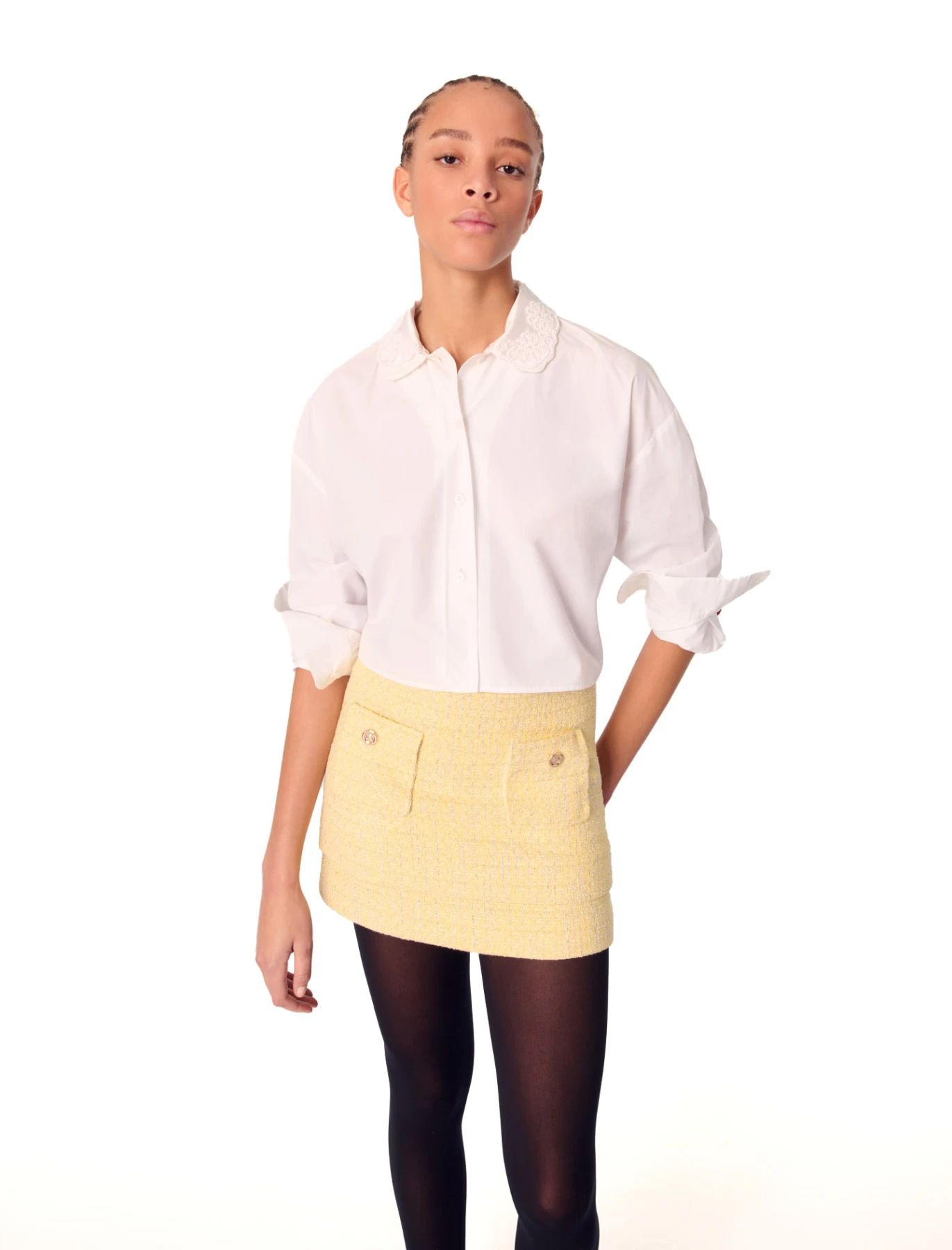 Tweed Mini Skirt Gallery