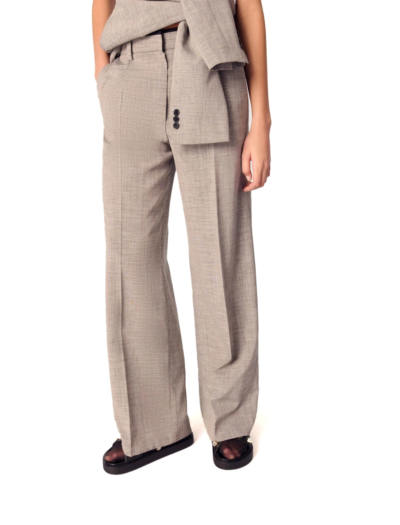 Tailored Pants With Pleats Gallery