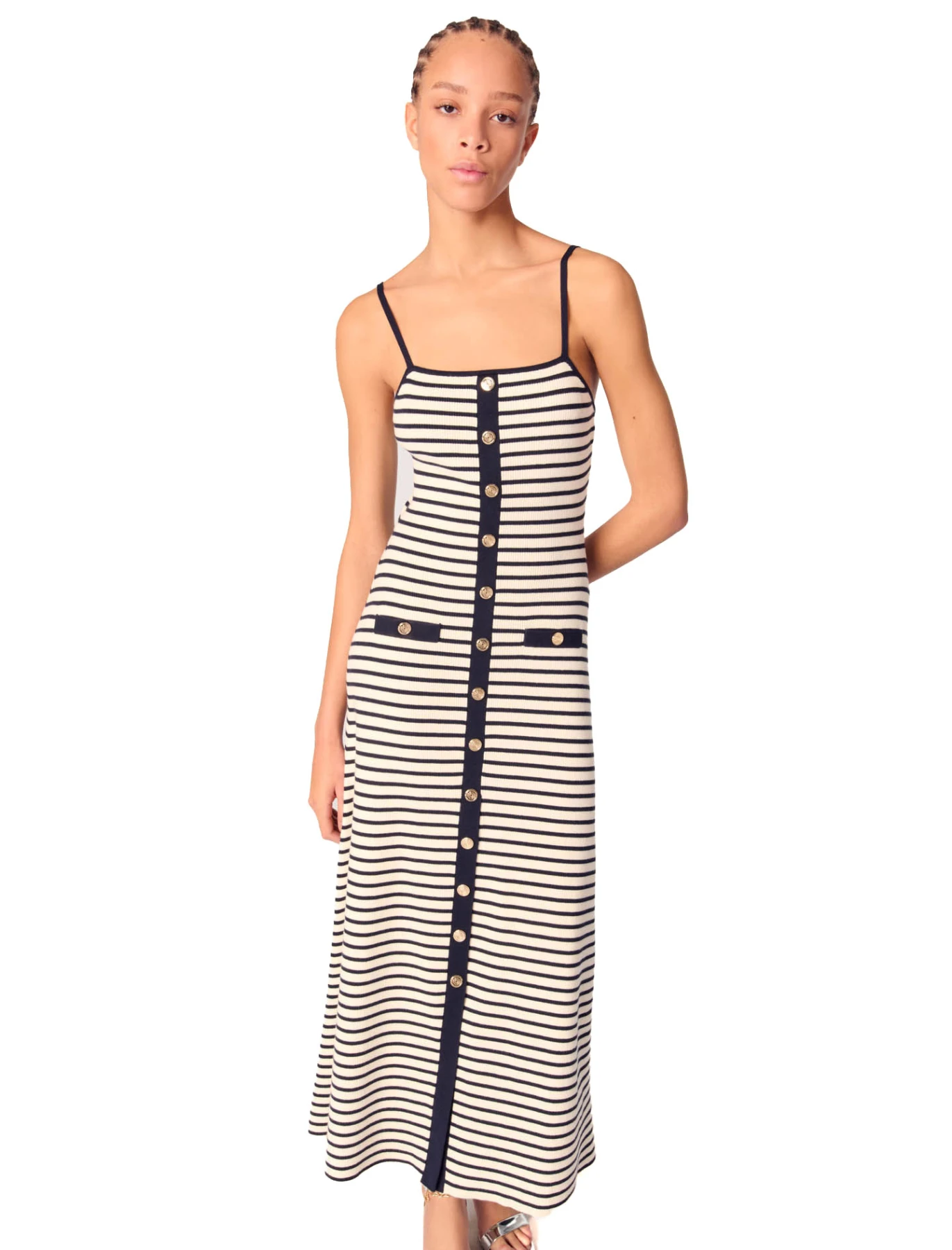 Long Ribbed Knit Dress Gallery