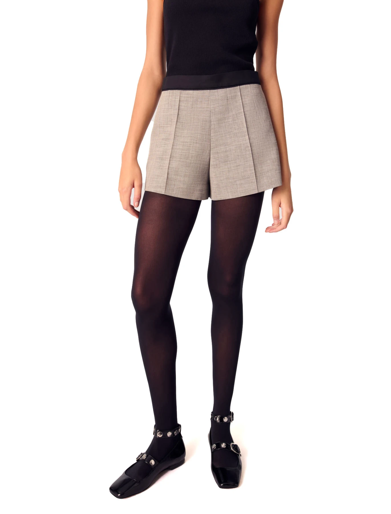 Tailored Shorts With Pleats Gallery