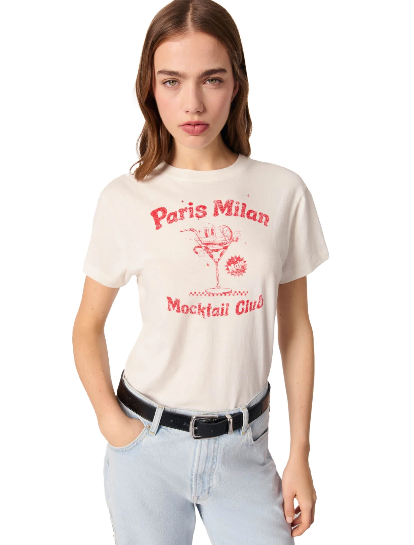 Paris -Milan Short Sleeve Cotton T-shirt Gallery